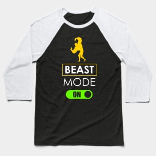 beast mode on funny Baseball T-Shirt